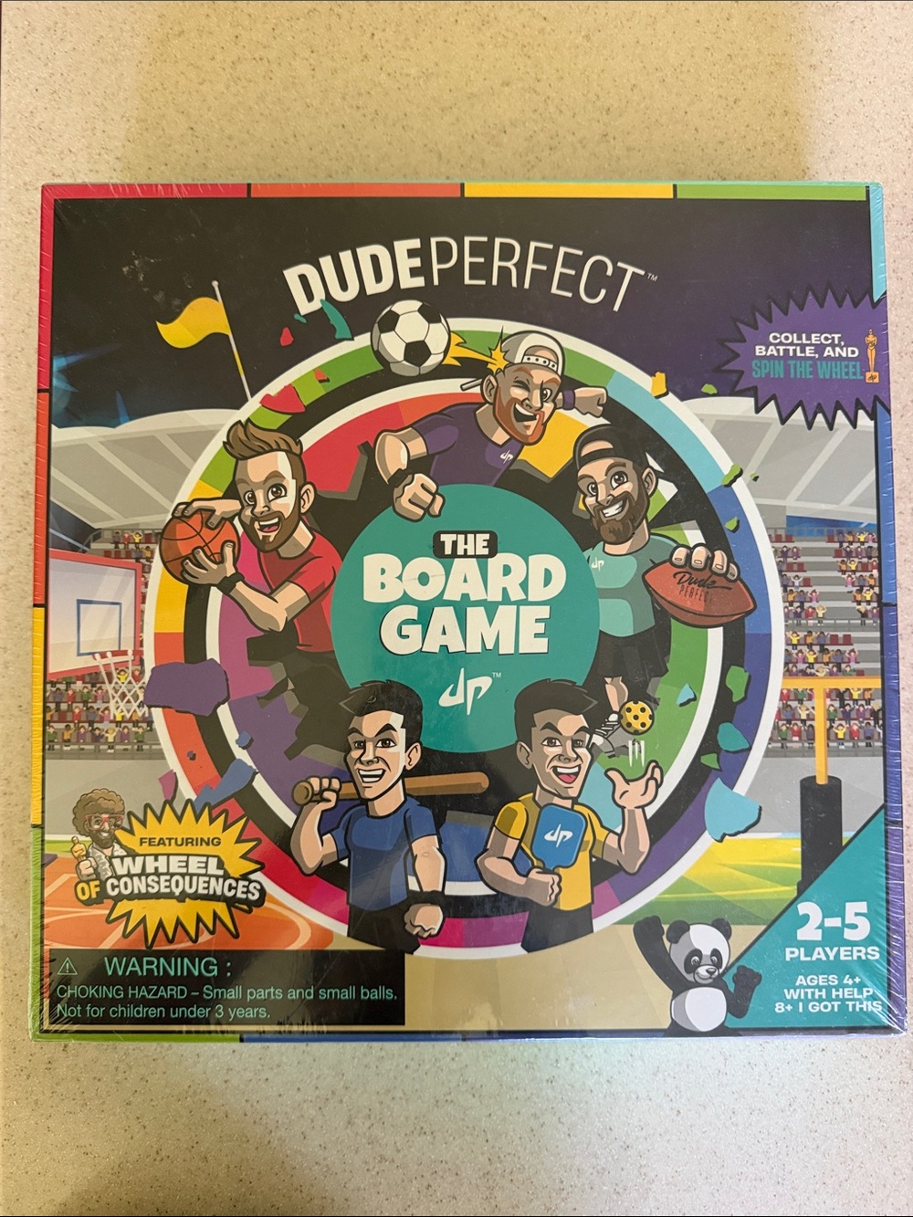 Dude Perfect The Board Game - Colorful Sports Edition